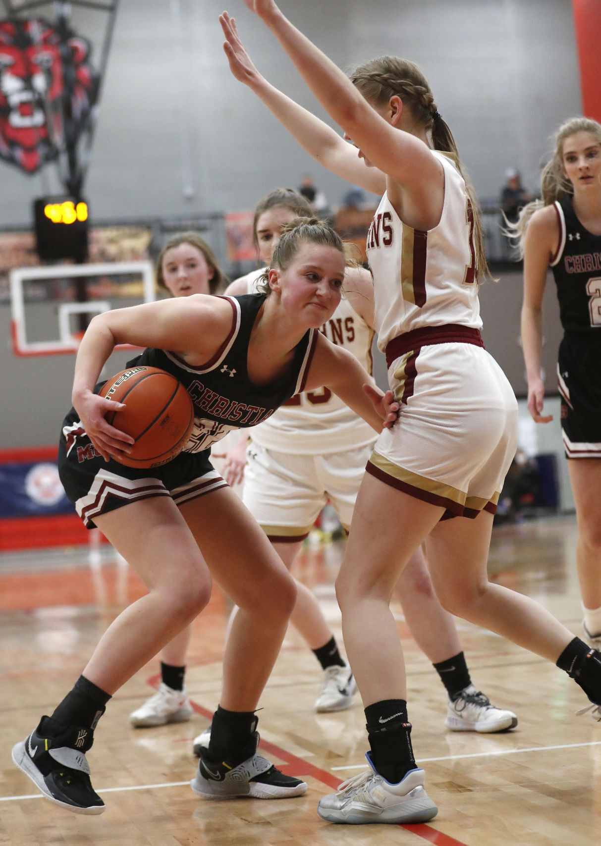 Fort Benton girls v Manhattan Christian